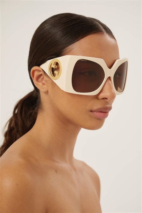 gucci oversized butterfly-frame sunglasses|oversized butterfly sunglasses.